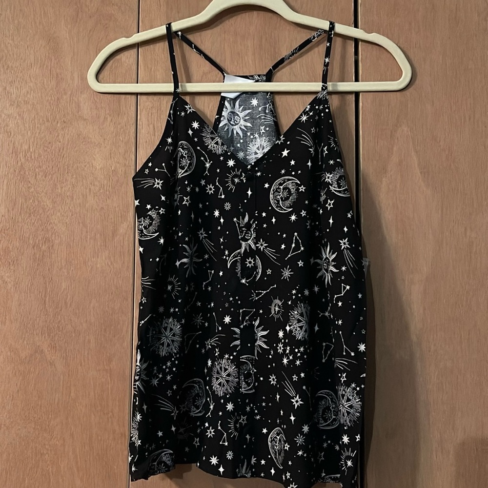 Juniors Print Tank Top